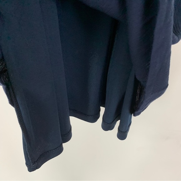 THML‎ Navy Blue Embroidered Sleeveless Dress Size M - Picture 4 of 8